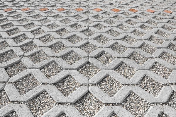 Permeable Concrete Paving in Shelton