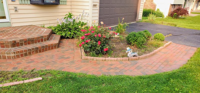 Brick Pavers for Garden Edging